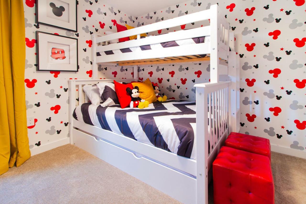 Magical 4Br Mickey Mouse Themed Bedroom 4438 คิสซิมมี ภายนอก รูปภาพ